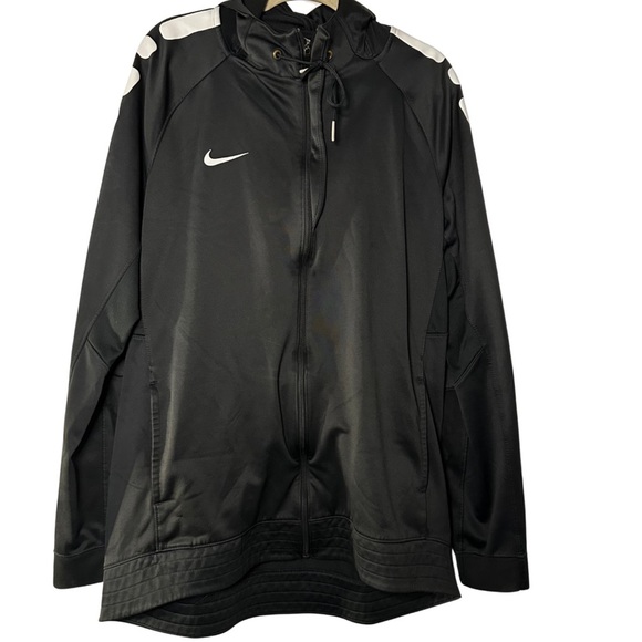 Nike Other - Nike Therma-Fit Hoodie Jacket Black XLT Pullover Full Zip Men Warm Training Top